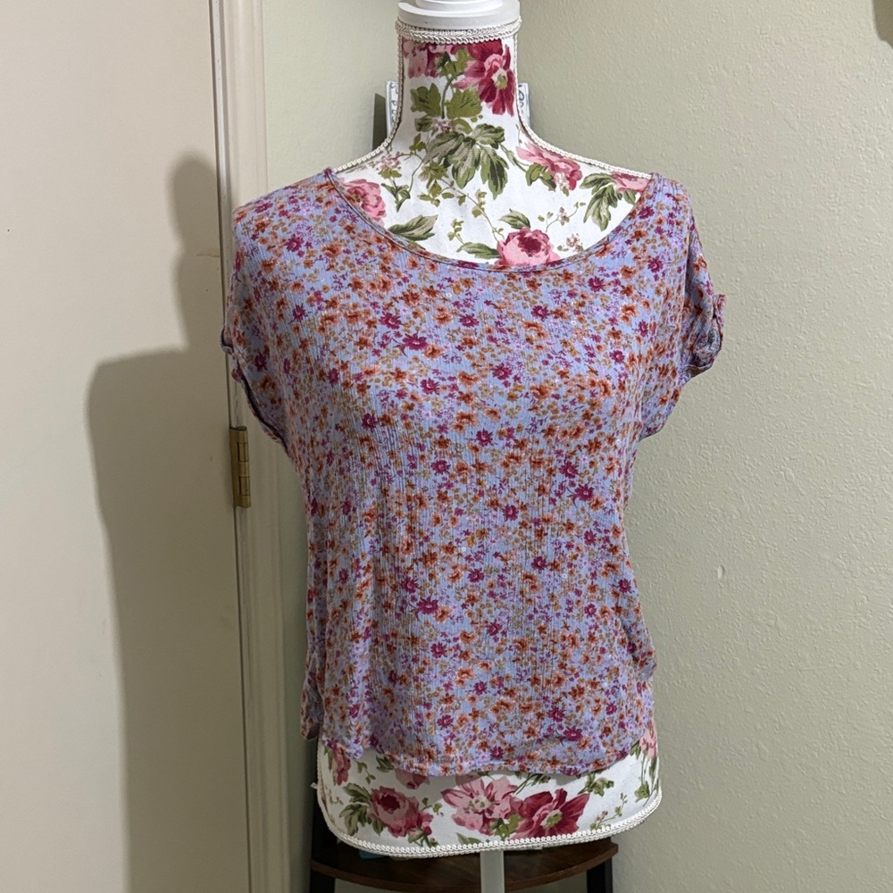 Floral Print Women's Top